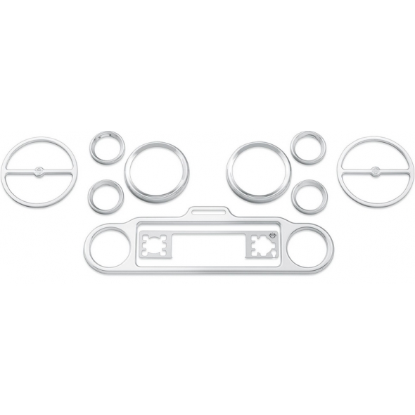Harley-Davidson Harley-Davidson Inner Fairing Trim Kit, Chrome | 96396-09 | hd_96396-09 | euronetbike-net