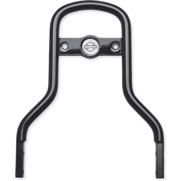 Harley-Davidson Harley-Davidson Low Mini-Medallion Style Sissy Bar Upright, Gloss Black | 52300050 | hd_52300050 | euronetbike-net