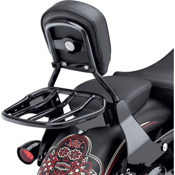 Harley-Davidson Harley-Davidson Custom Tapered Sport Luggage Rack, Gloss Black | 50300031 | hd_50300031 | euronetbike-net