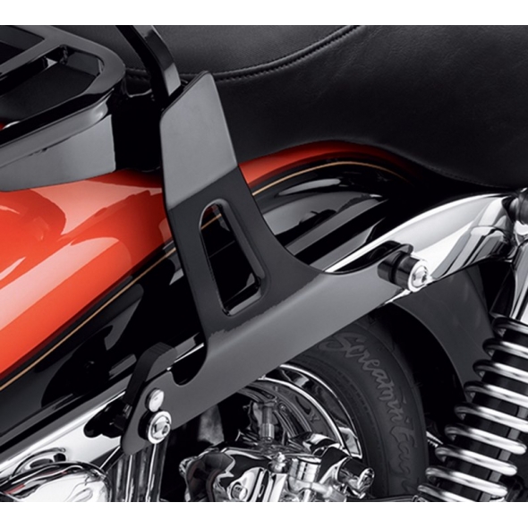 Harley-Davidson Harley-Davidson Detachables Sideplates, Gloss Black | 52124-09A | hd_52124-09A | euronetbike-net