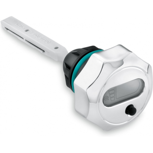 Harley-Davidson Harley-Davidson Oil Level and Temperature Dipstick with Lighted LCD Readout, Chrome | 62955-09A | hd_62955-09A | euronetbike-net