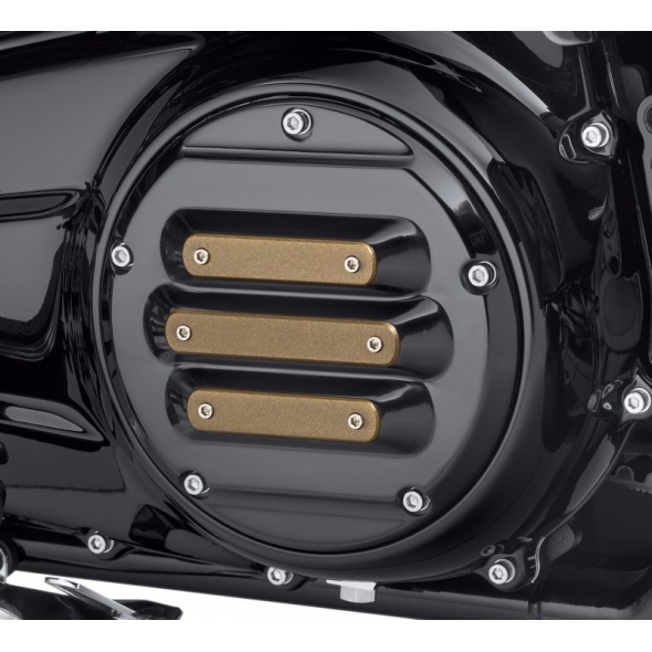 Harley-Davidson Harley-Davidson Dominion Derby Cover, Gloss Black | 25700768 | hd_25700768 | euronetbike-net
