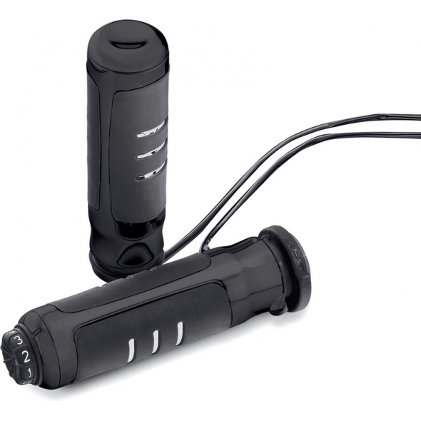 Harley-Davidson Harley-Davidson Streamliner Heated Hand Grips, Black | 56100412 | hd_56100412 | euronetbike-net