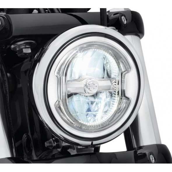 Harley-Davidson Harley-Davidson 5-3/4 in. Daymaker Signature Reflector LED Headlamp-Chrome, Chrome | 67700355 | hd_67700355 | euronetbike-net