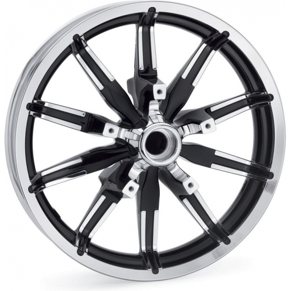 Harley-Davidson Harley-Davidson Impeller 17 in. Front Wheel-Contrast Chrome, Contrast Chrome | 43300386 | hd_43300386 | euronetbike-net