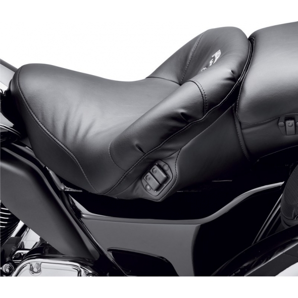 Harley-Davidson Harley-Davidson Road Zeppelin Air Adjustable Seat, Black | 52000201 | hd_52000201 | euronetbike-net
