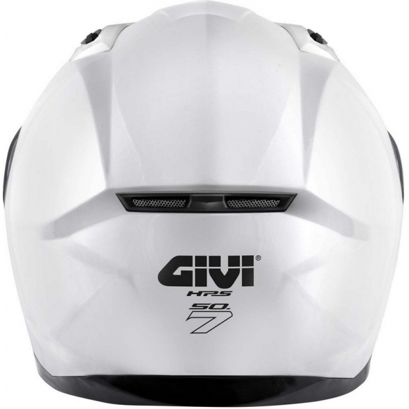 GIVI Parts Givi Full face helmet 50.7 SOLID COLOR White, Size 54/XS | H507BB91054 | givi_H507BB91054 | euronetbike-net