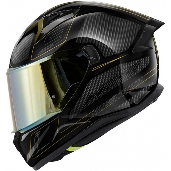 GIVI Parts Givi Full face helmet 50.9 ENIGMA Black/Titanium/Gold, Size 60/L | H509FNGBD61 | givi_H509FNGBD61 | euronetbike-net