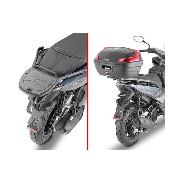 GIVI Parts Givi Rear rack for top case MONOLOCK® KL Brera 125-300 (22) | SR9500 | givi_SR9500 | euronetbike-net