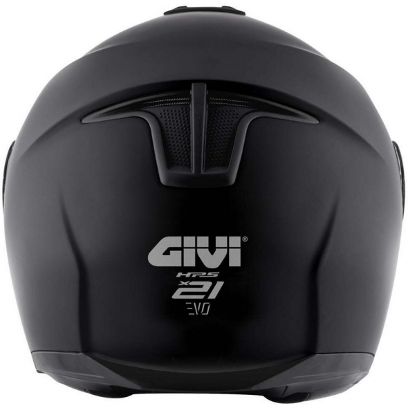 GIVI Parts Givi Flip-up helmet X.21 EVO SOLID COLOR Opaque Black, Size 60/L | HX21SN90060 | givi_HX21SN90060 | euronetbike-net