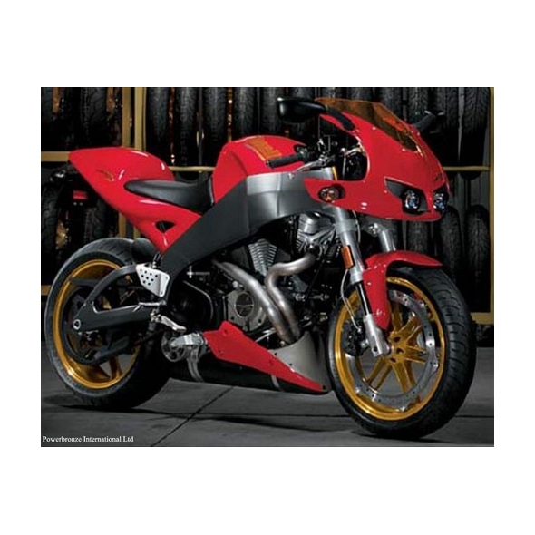 Powerbronze parts Powerbronze Standard Screens, FLUORESCENT GREEN for BUELL ,FIREBOLT | 410-E101-010 | pb_410-E101-010 | euronetbike-net