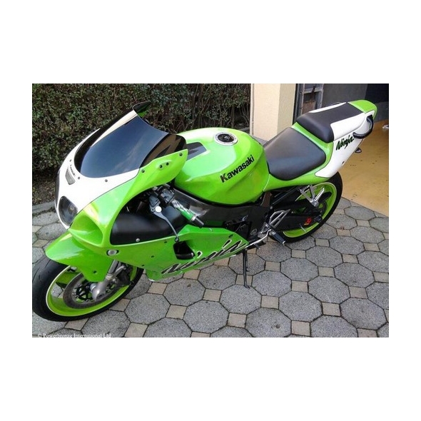 Powerbronze parts Powerbronze Standard Screens, FROSTED STEALTH GREY for KAWASAKI ,ZX7-R | 410-K130-019 | pb_410-K130-019 | euronetbike-net