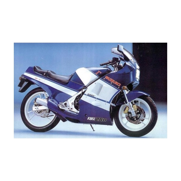 Powerbronze parts Powerbronze Standard Screens, VIOLET for SUZUKI ,RG250 MKI, 86 | 410-S103-014 | pb_410-S103-014 | euronetbike-net