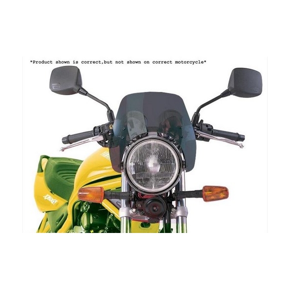 Powerbronze parts Powerbronze Light Screen, FROSTED SAPPHIRE BLUE for HONDA ,CB600 HORNET, 98-06 ,CB900 HORNET, 02+ F4 PLUS SCREEN (360 MM) | 430-U117B-018 | pb_430-U117B-018 | euronetbike-net