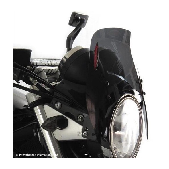 Powerbronze parts Powerbronze Light Screen, CLEAR for SUZUKI ,GSF650 BANDIT, 06-07 ,GSF1250 BANDIT, 07-09 FLY LIGHT SCREEN (170 MM) | 430-U123-000 | pb_430-U123-000 | euronetbike-net