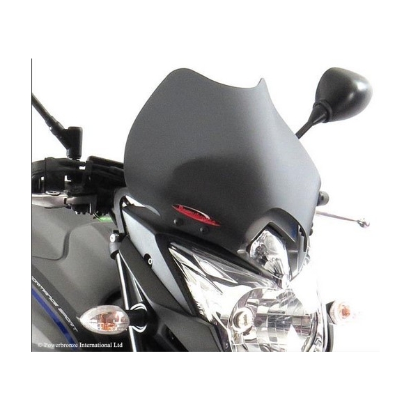 Powerbronze parts Powerbronze Light Screen, WHITE for YAMAHA ,FZ-8N, 10-15 (290 MM) | 430-U143-004 | pb_430-U143-004 | euronetbike-net