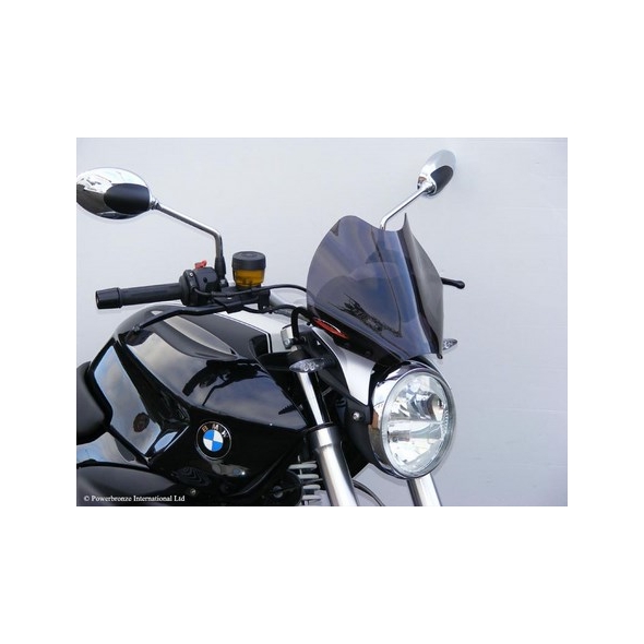 Powerbronze parts Powerbronze Light Screen, YELLOW for BMW ,R1200R, 06-14 (290 MM) | 430-U145-006 | pb_430-U145-006 | euronetbike-net