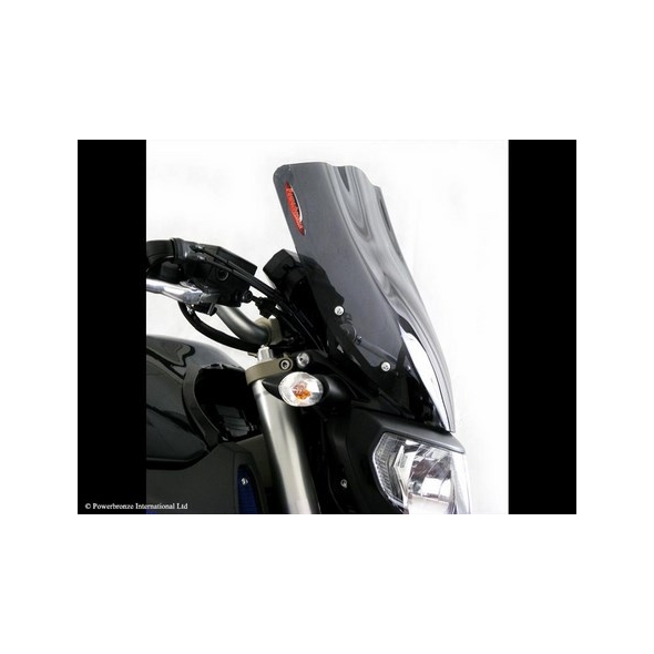 Powerbronze parts Powerbronze Light Screen, AMBER for YAMAHA ,MT-09,FZ-09, 13-16 (380 MM) | 430-U150-007 | pb_430-U150-007 | euronetbike-net