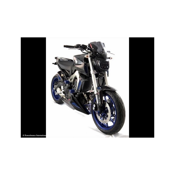 Powerbronze parts Powerbronze Light Screen, BLUE for YAMAHA ,MT-09,FZ-09, 13-16 (270 MM) | 430-U151-008 | pb_430-U151-008 | euronetbike-net