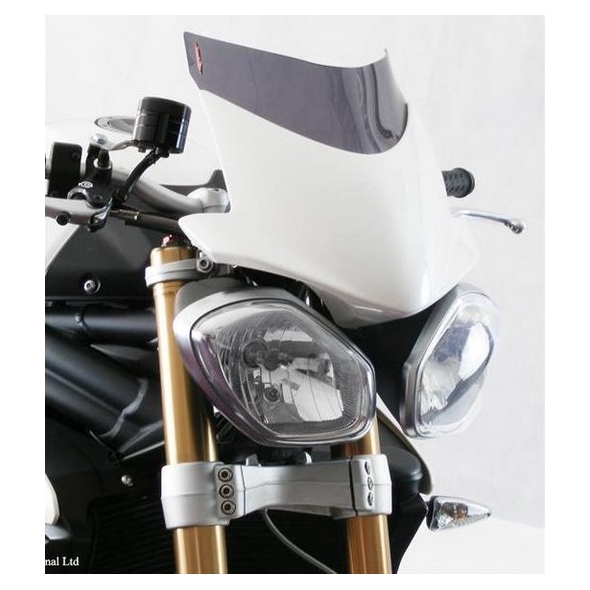 Powerbronze parts Powerbronze Light Screen, SOLID BLACK for TRIUMPH ,SPEED TRIPLE 1050,SPEED TRIPLE 1050 R, 12-15 (150 MM) | 430-U152-003 | pb_430-U152-003 | euronetbike-net