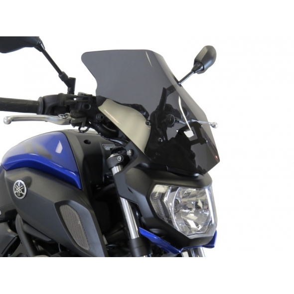 Powerbronze parts Powerbronze Light Screen, SOLID BLACK for YAMAHA ,MT-07,FZ-07, 18-19 (365 MM) | 430-U270-003 | pb_430-U270-003 | euronetbike-net