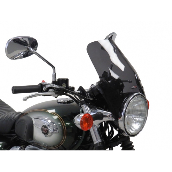Powerbronze parts Powerbronze Light Screen KAWASAKI W800 13-20 (285 MM HIGH)/FLAME RED | 430-U285B-013 | pb_430-U285B-013 | euronetbike-net