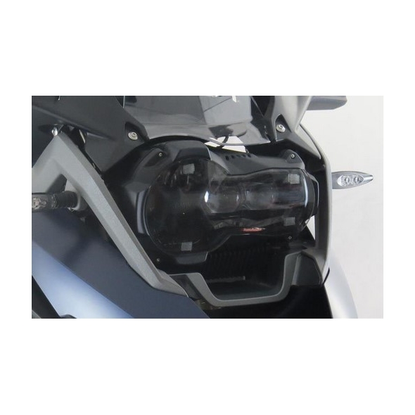 Powerbronze parts Powerbronze Headlight Protectors, SOLID BLACK for BMW ,R1200GS, 13-18 ,R1200GS ADVENTURE, 14-18 ,R1250GS, 19 (LED LIGHTS ONLY) | 440-B561-003 | pb_440-B561-003 | euronetbike-net