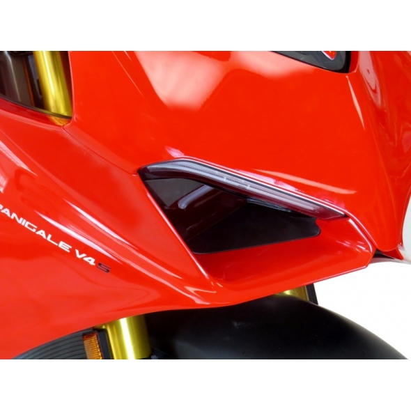 Powerbronze parts Powerbronze Headlight Protectors, ELECTRIC BLUE for DUCATI ,PANIGALE V4, 18-19,PANIGALE V4S, 18-19 | 440-D584-009 | pb_440-D584-009 | euronetbike-net
