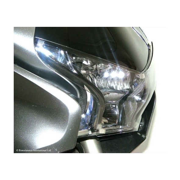 Powerbronze parts Powerbronze Headlight Protectors, LIME GREEN for HONDA ,VFR1200, 10-17 | 440-H488-011 | pb_440-H488-011 | euronetbike-net