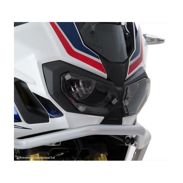 Powerbronze parts Powerbronze Headlight Protectors, ELECTRIC BLUE for HONDA ,CRF1000L AFRICA TWIN, 16-19 (PAIR) | 440-H563-009 | pb_440-H563-009 | euronetbike-net