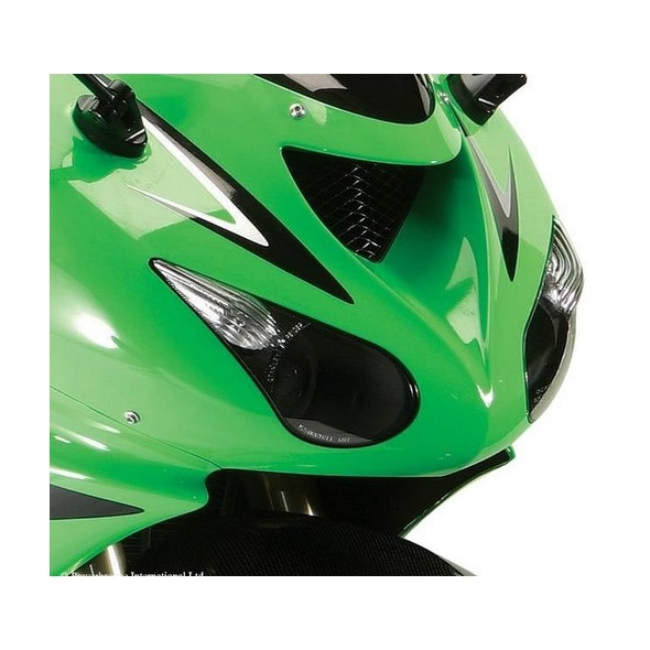 Powerbronze parts Powerbronze Headlight Protectors, DARK GREEN for KAWASAKI ,ZX10-R, 06-07 | 440-K447-012 | pb_440-K447-012 | euronetbike-net