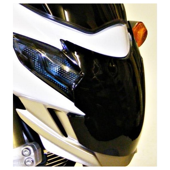 Powerbronze parts Powerbronze Headlight Protectors, AMBER for SUZUKI ,GSR750, 11-16 ,GSX-S750, 15-16 | 440-S494-007 | pb_440-S494-007 | euronetbike-net