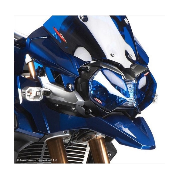 Powerbronze parts Powerbronze Headlight Protectors, FROSTED STEALTH GREY for TRIUMPH ,TIGER 800, 11-17 ,TIGER 800 XC, 11-17 ,TIGER 800 XCX, 15-17 ,TIGER 800 XRX, 15-17 ,TIGER 800 XRT, 16-17 ,TIGER 1200 EXPLORER, 12-17,TIGER 1200 EXPLORER XC, 13-17 ,TIGER 1200 EXPLORER XRX, | pb_440-T501-019 | euronetbike-net