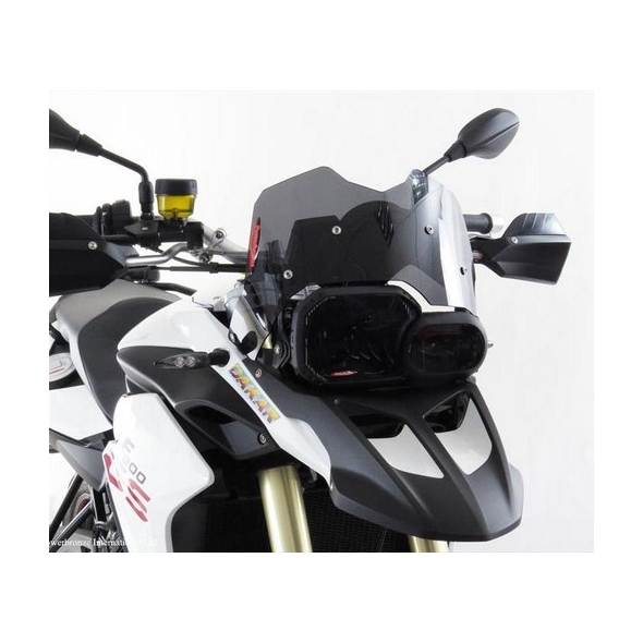 Powerbronze parts Powerbronze Adventure Sports Screen, SOLID BLACK for BMW ,F650GS, 08-16 ,F800GS, 08-17 (190 MM) | 460-B102-003 | pb_460-B102-003 | euronetbike-net
