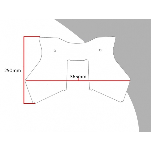 Powerbronze parts Powerbronze Adventure Sports Screen KTM 390 ADVENTURE 20 (250 MM)/DARK TINT | 460-KT106-002 | pb_460-KT106-002 | euronetbike-net Powerbronze parts Powerbronze Adventure Sports Screen KTM 390 ADVENTURE 20 (250 MM)/DARK TINT | 460-KT106-002 | pb_460-KT106-002 | euronetbike-net