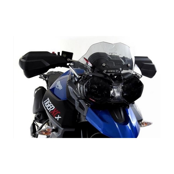 Powerbronze parts Powerbronze Adventure Sports Screen, WHITE for TRIUMPH ,TIGER 800, 11-17 ,TIGER 800 XC, 11-17 ,TIGER 800 XCX, 15-17 ,TIGER 800 XRX, 15-17 ,TIGER 800 XRT, 16-17,TIGER 800 XR, 18 (200MM LONG) | 460-T102-004 | pb_460-T102-004 | euronetbike-net