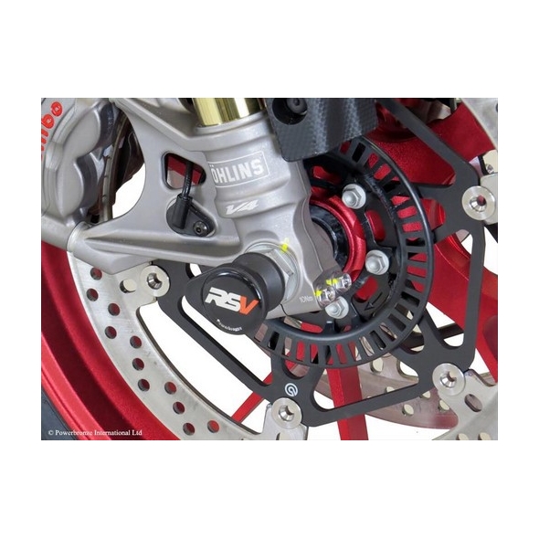 Powerbronze parts Powerbronze Fork Protectors, GREEN PLASTIC for APRILIA ,RSV4 RF, 15-19 ,RSV4 RR, 15-19 ,RSV4 1100 FACTORY, 19 | 518-A101-011 | pb_518-A101-011 | euronetbike-net