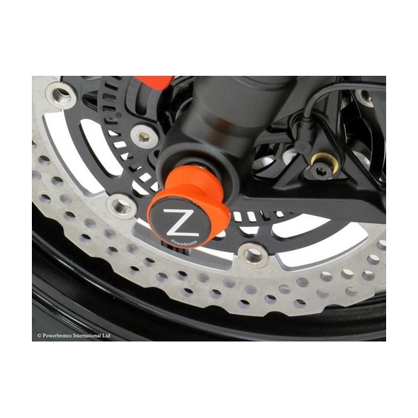 Powerbronze parts Powerbronze Fork Protectors, GREEN PLASTIC for KAWASAKI ,Z1000SX, 17-19 | 518-K117-011 | pb_518-K117-011 | euronetbike-net