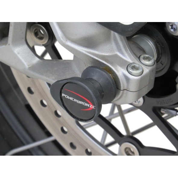 Powerbronze parts Powerbronze Fork Protectors TRIUMPH TIGER 900 20/TIGER 900 GT 20/TIGER 900 RALLY 20/BLACK PLASTIC | 518-T107-003 | pb_518-T107-003 | euronetbike-net