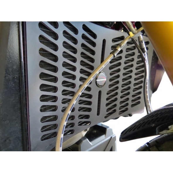 Powerbronze parts Powerbronze Cooler Grill (Plastic) INDIAN FTR1200 19-20 (PLASTIC)/GLOSS BLACK | 520-IN101-022 | pb_520-IN101-022 | euronetbike-net