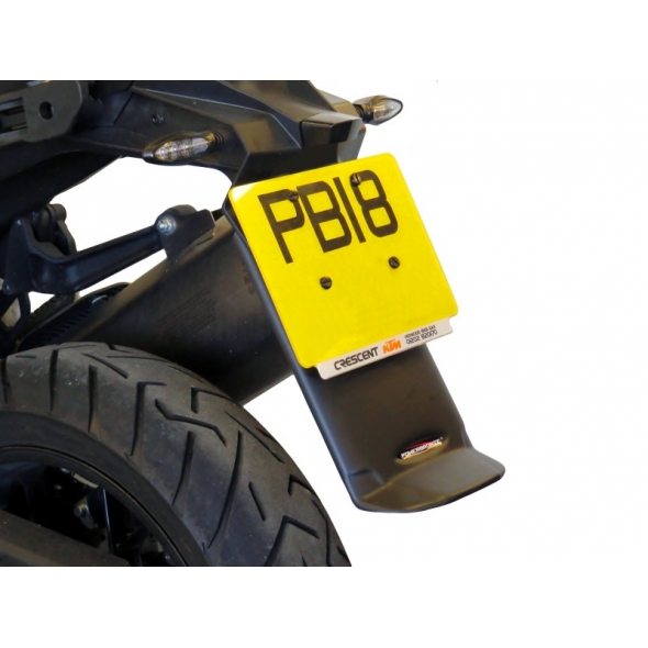 Powerbronze parts Powerbronze Mud Deflector (Rear), MATT BLACK for KTM ,1290 SUPER ADVENTURE R, 17-19,1290 SUPER ADVENTURE S, 17-19 | 360-KT101-070 | pb_360-KT101-070 | euronetbike-net