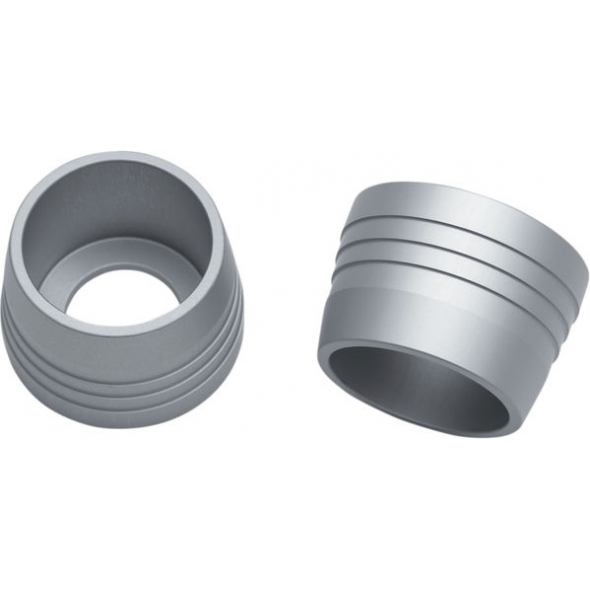 KURYAKYN KURYAKYN Silver Africa Twin Handlebar End Sliders | 3828 | kur_3828 | euronetbike-net