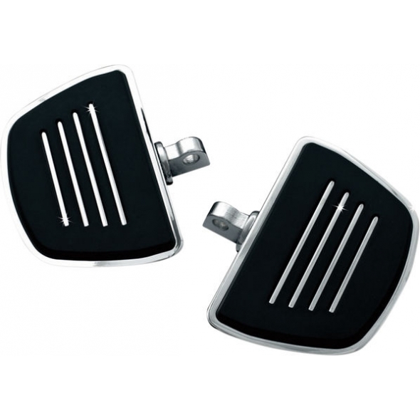 KURYAKYN KURYAKYN PREMIUM MINI BOARDS WITH MALE MOUNT ADAPTERS GLOSS BLACK | 4392 | kur_4392 | euronetbike-net