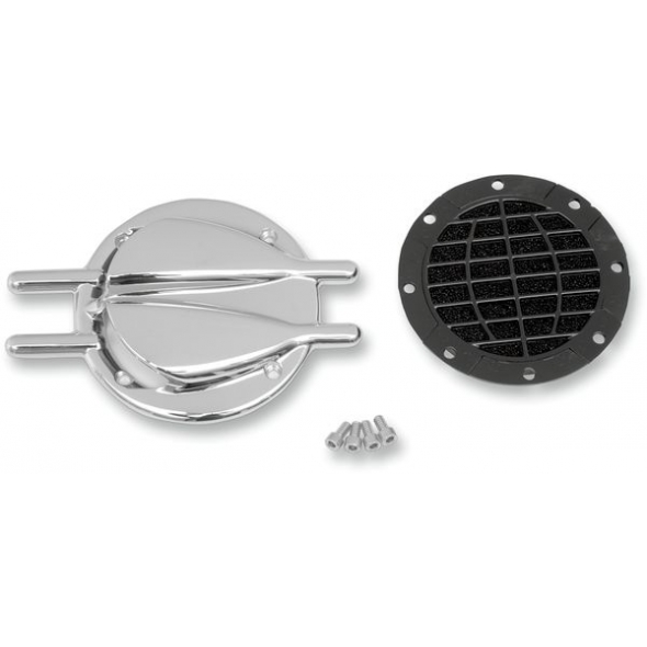 KURYAKYN KURYAKYN STINGER VENTED TRAP DOOR FOR HYPERCHARGERS CHROME | 8498 | kur_8498 | euronetbike-net