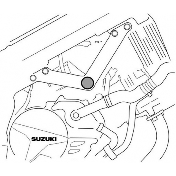 Puig Puig CHASSIS PLUGS FOR SUZUKI DL650 V-STROM 2012, Black | 3893N | puig_3893N | euronetbike-net