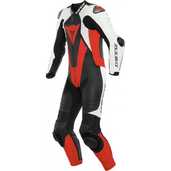 Dainese wear Dainese LAGUNA SECA 5 1PC LEATHER SUIT PERF., Black/White/Fluo-Red, Size 46 | 201513467N32009 | dai_201513467-N32_46 | euronetbike-net Dainese wear Dainese LAGUNA SECA 5 1PC LEATHER SUIT PERF., Black/White/Fluo-Red, Size 46 | 201513467N32009 | dai_201513467-N32_46 | euronetbike-net