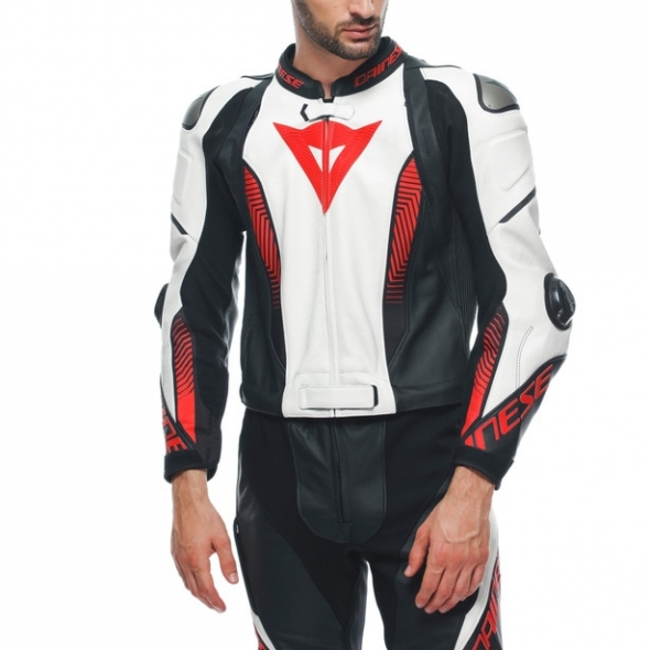 Dainese wear Dainese Laguna Seca 5 2Pcs Leather Suit Black/White/Lava-Red | 201513481-A66 | dai_201513481-A66_58 | euronetbike-net Dainese wear Dainese Laguna Seca 5 2Pcs Leather Suit Black/White/Lava-Red | 201513481-A66 | dai_201513481-A66_58 | euronetbike-net