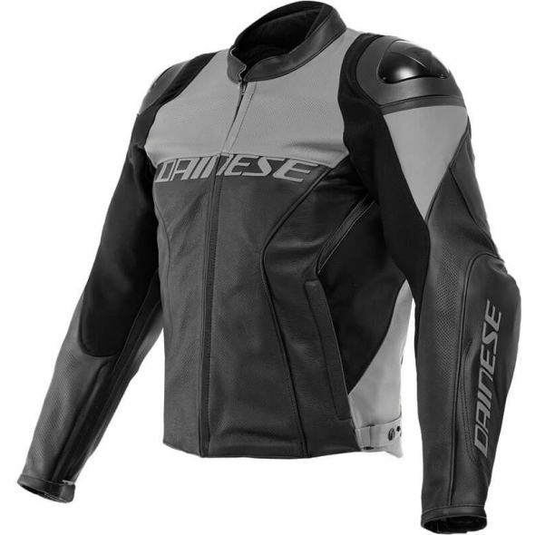 Dainese wear Dainese RACING 4 LEATHER JACKET PERF., BLACK/CHARCOAL-GRAY | 20153384959F008 | dai_201533849-59F_44 | euronetbike-net Dainese wear Dainese RACING 4 LEATHER JACKET PERF., BLACK/CHARCOAL-GRAY | 20153384959F008 | dai_201533849-59F_44 | euronetbike-net