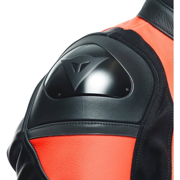 Dainese wear Dainese RACING 4 LEATHER JACKET PERF., BLACK/FLUO-RED | 201533849628010 | dai_201533849-628_48 | euronetbike-net Dainese wear Dainese RACING 4 LEATHER JACKET PERF., BLACK/FLUO-RED | 201533849628010 | dai_201533849-628_48 | euronetbike-net