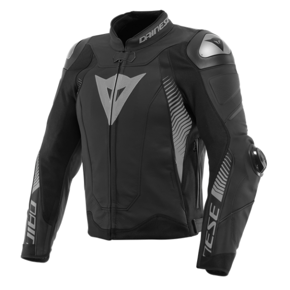 Dainese wear Dainese Super Speed 4 Leather Jacket Black-Matt/Charcoal-Gray | 201533870-50G | dai_201533870-50G_58 | euronetbike-net Dainese wear Dainese Super Speed 4 Leather Jacket Black-Matt/Charcoal-Gray | 201533870-50G | dai_201533870-50G_58 | euronetbike-net